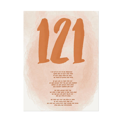 Psalms 121 Poster