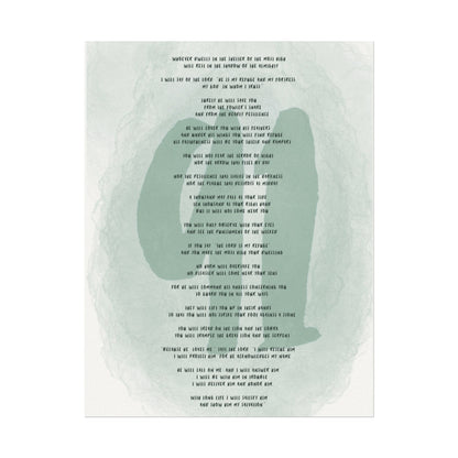 Psalms 91 Poster