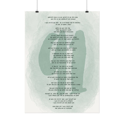 Psalms 91 Poster