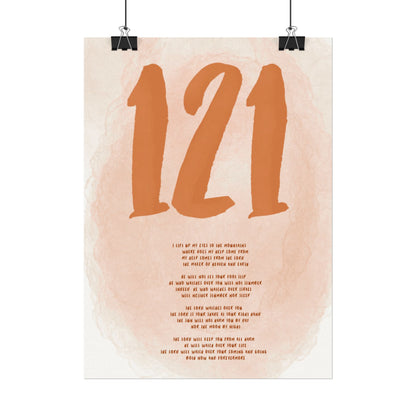 Psalms 121 Poster