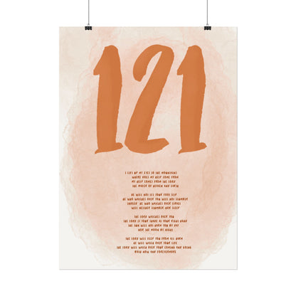 Psalms 121 Poster