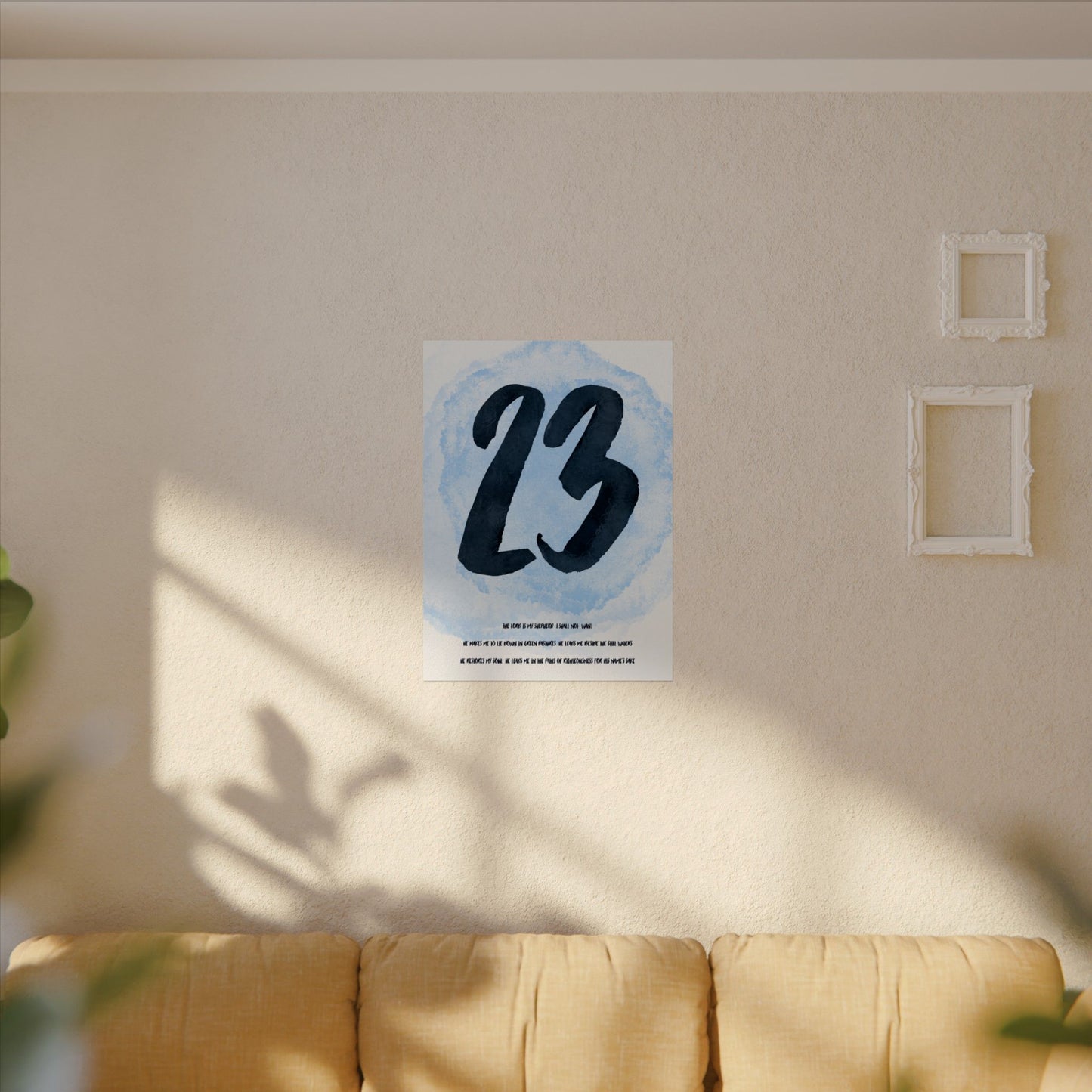 Psalms 23 Poster