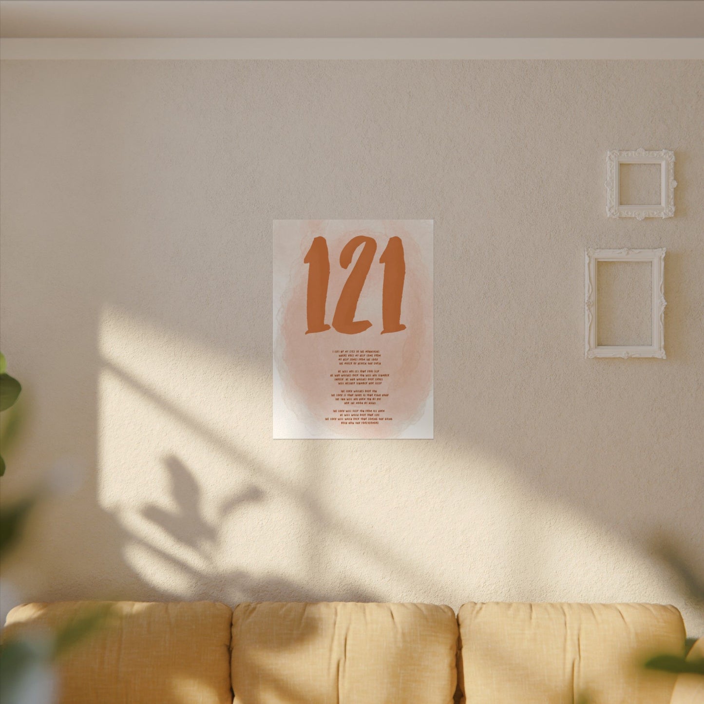 Psalms 121 Poster