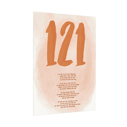 Psalms 121 Poster