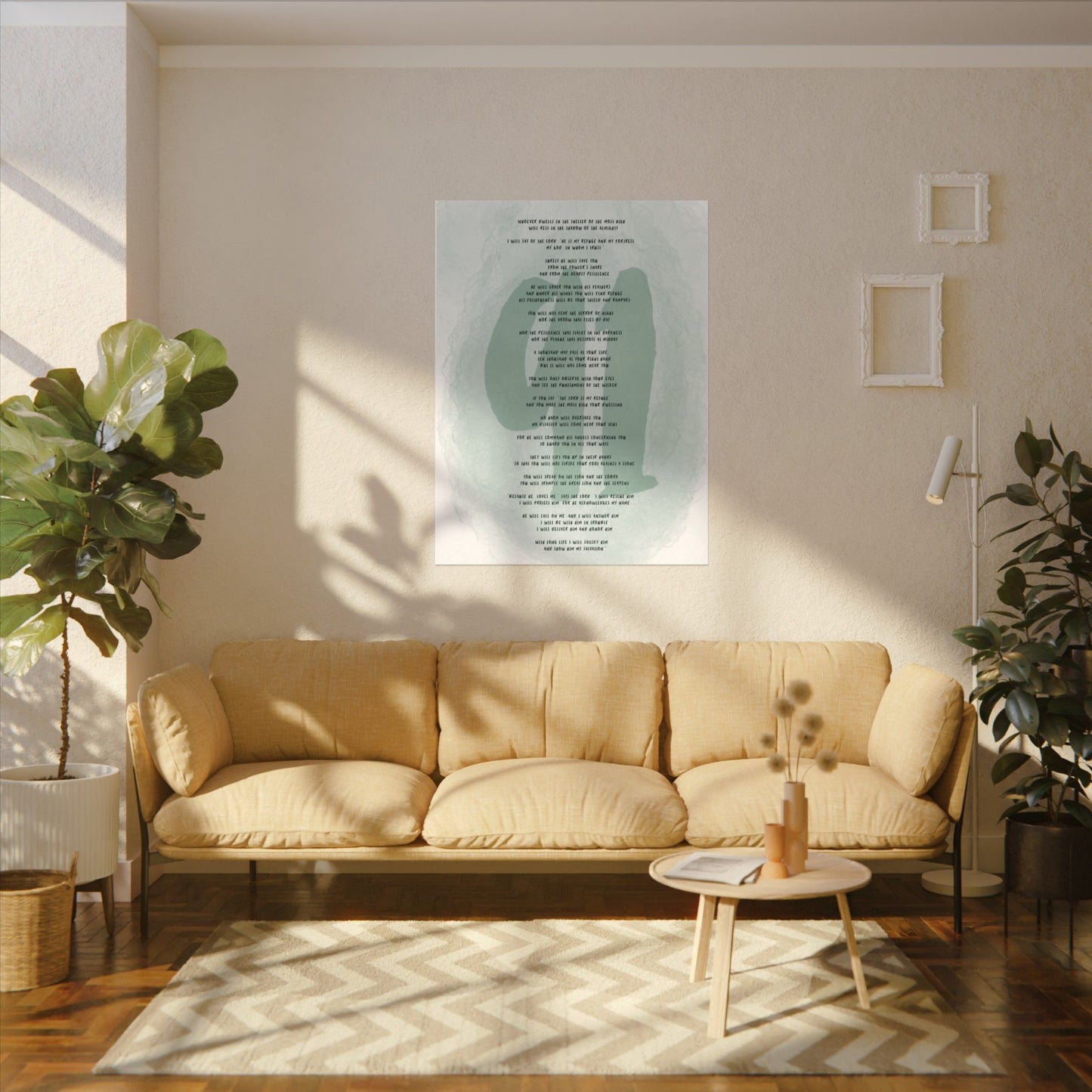 Psalms 91 Poster