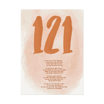 Psalms 121 Poster