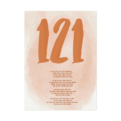 Psalms 121 Poster