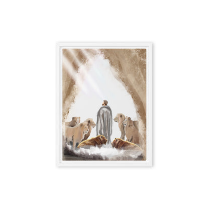 Daniel in the Lion's Den — Christian Canvas