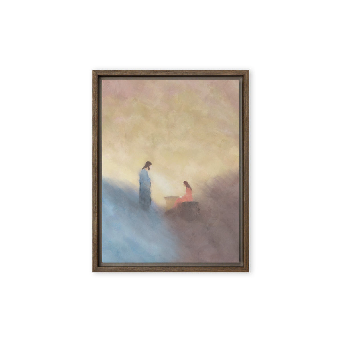 Jesus and the Samaritan Woman | Living Water Canvas