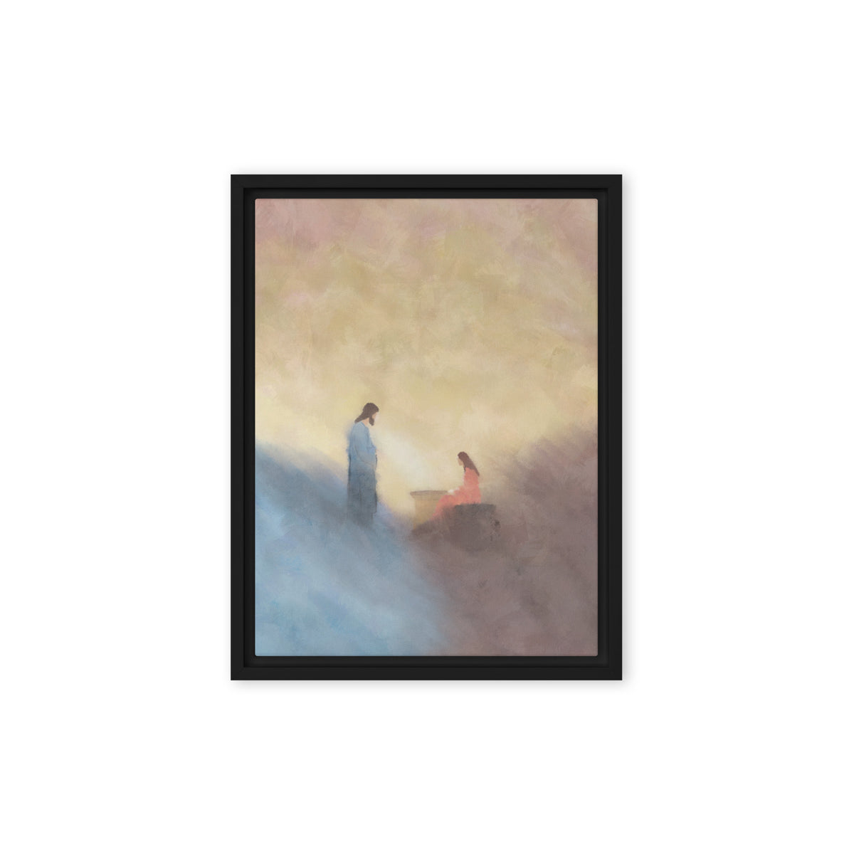 Jesus and the Samaritan Woman | Living Water Canvas