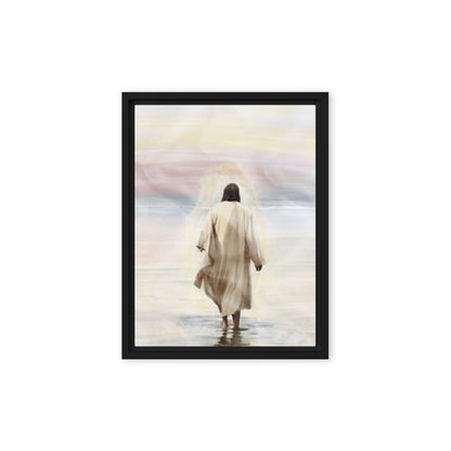 Jesus Walking — Walk in Faith Canvas