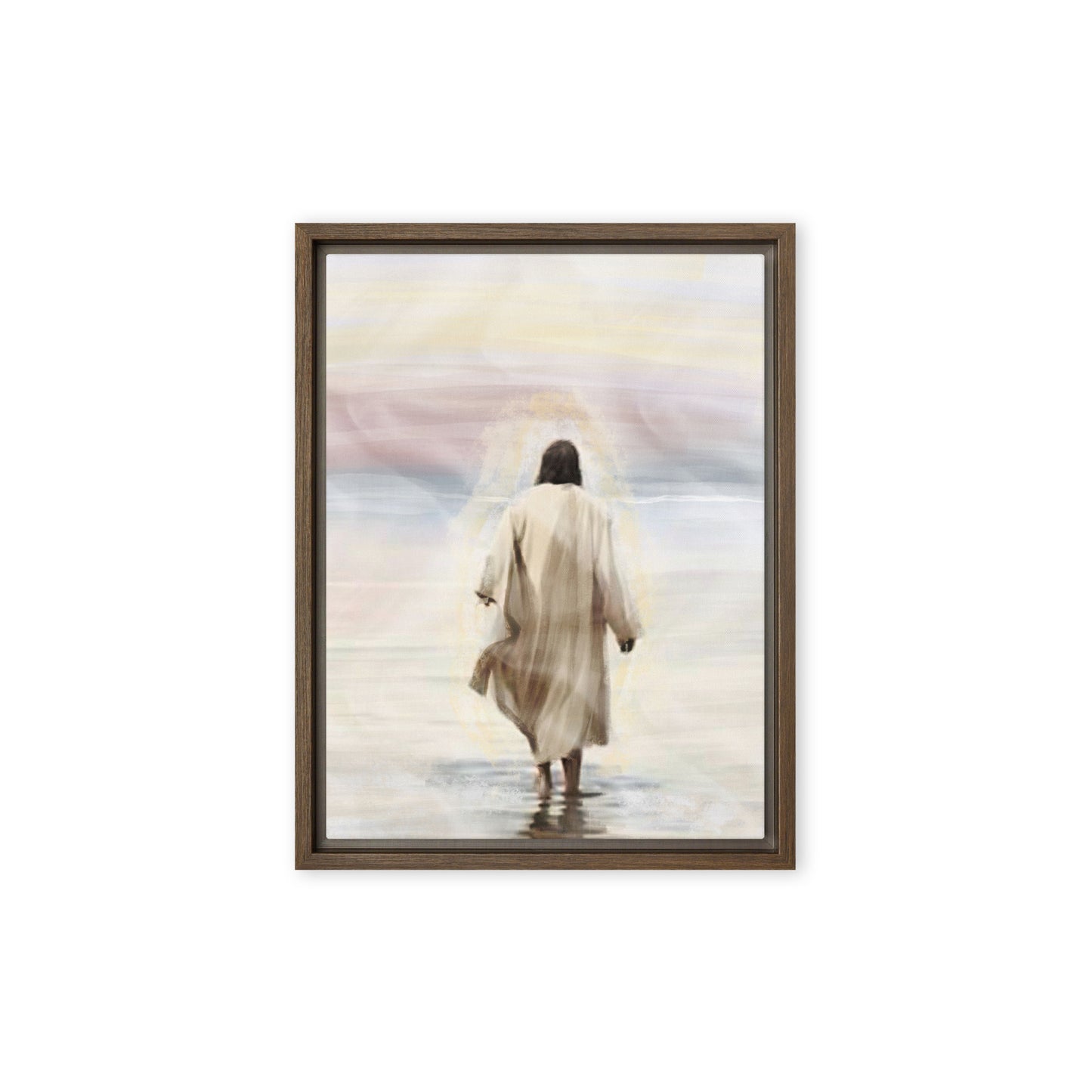 Jesus Walking — Walk in Faith Canvas