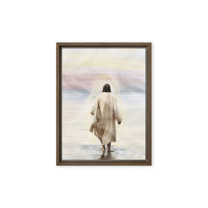 Jesus Walking — Walk in Faith Canvas