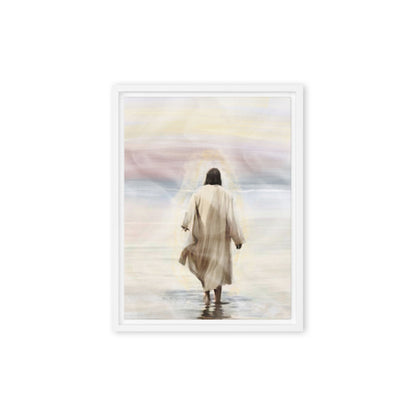 Jesus Walking — Walk in Faith Canvas