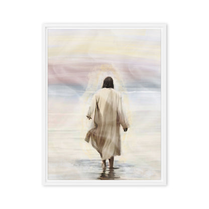 Jesus Walking — Walk in Faith Canvas