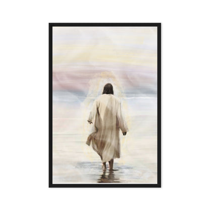 Jesus Walking — Walk in Faith Canvas