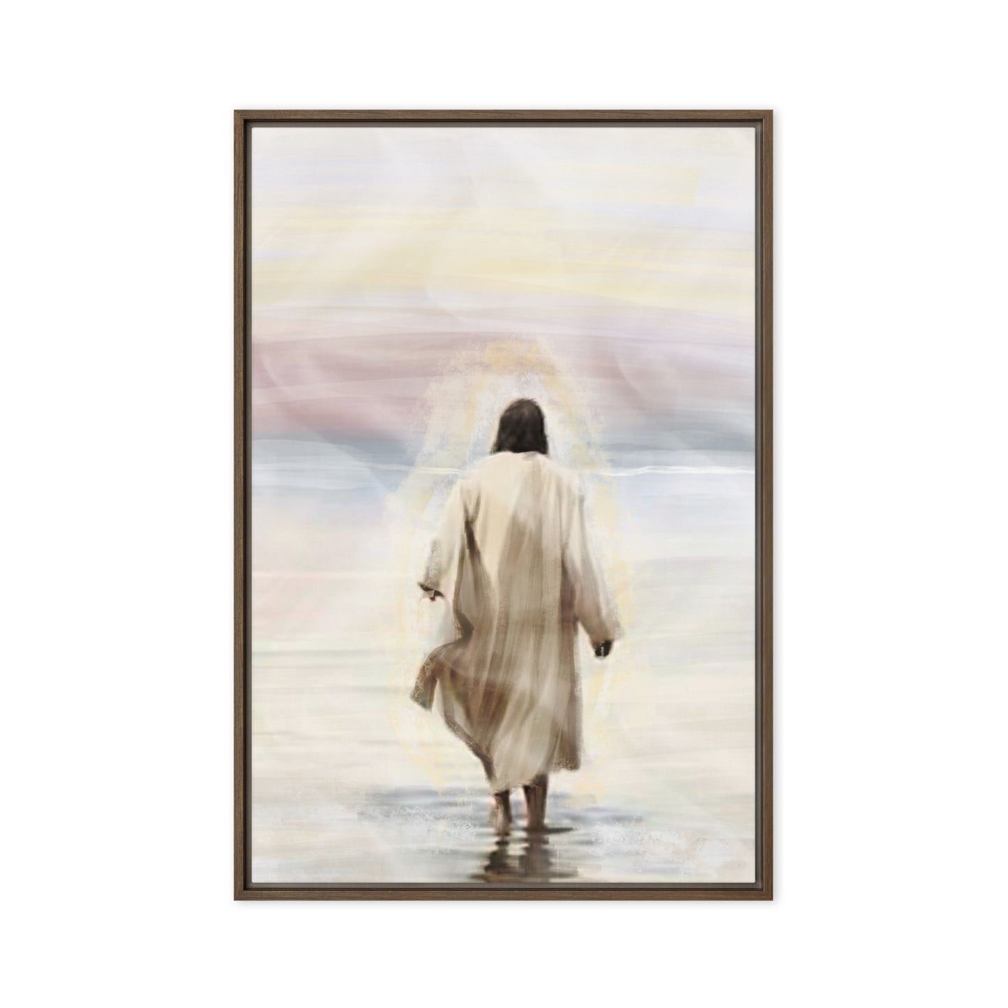 Jesus Walking — Walk in Faith Canvas