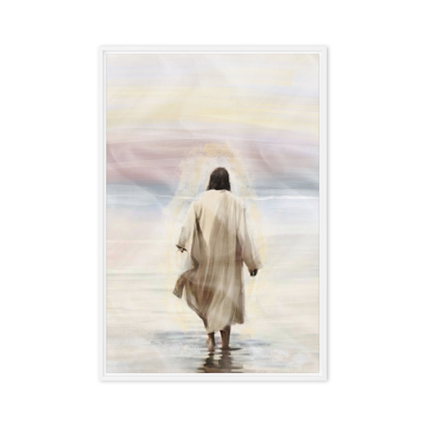 Jesus Walking — Walk in Faith Canvas