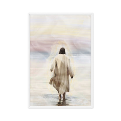 Jesus Walking — Walk in Faith Canvas