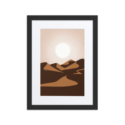 New Every Morning | Desert Sunrise Poster