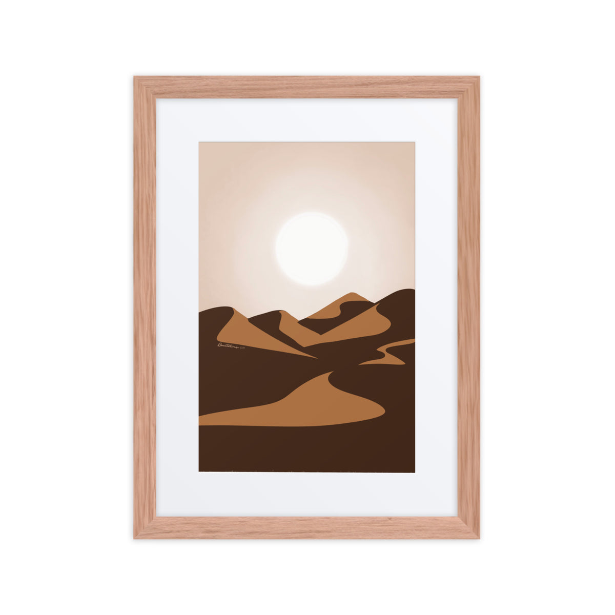 New Every Morning | Desert Sunrise Poster