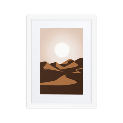 New Every Morning | Desert Sunrise Poster
