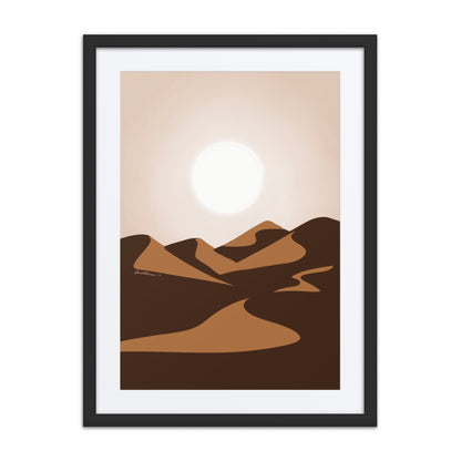 New Every Morning | Desert Sunrise Poster
