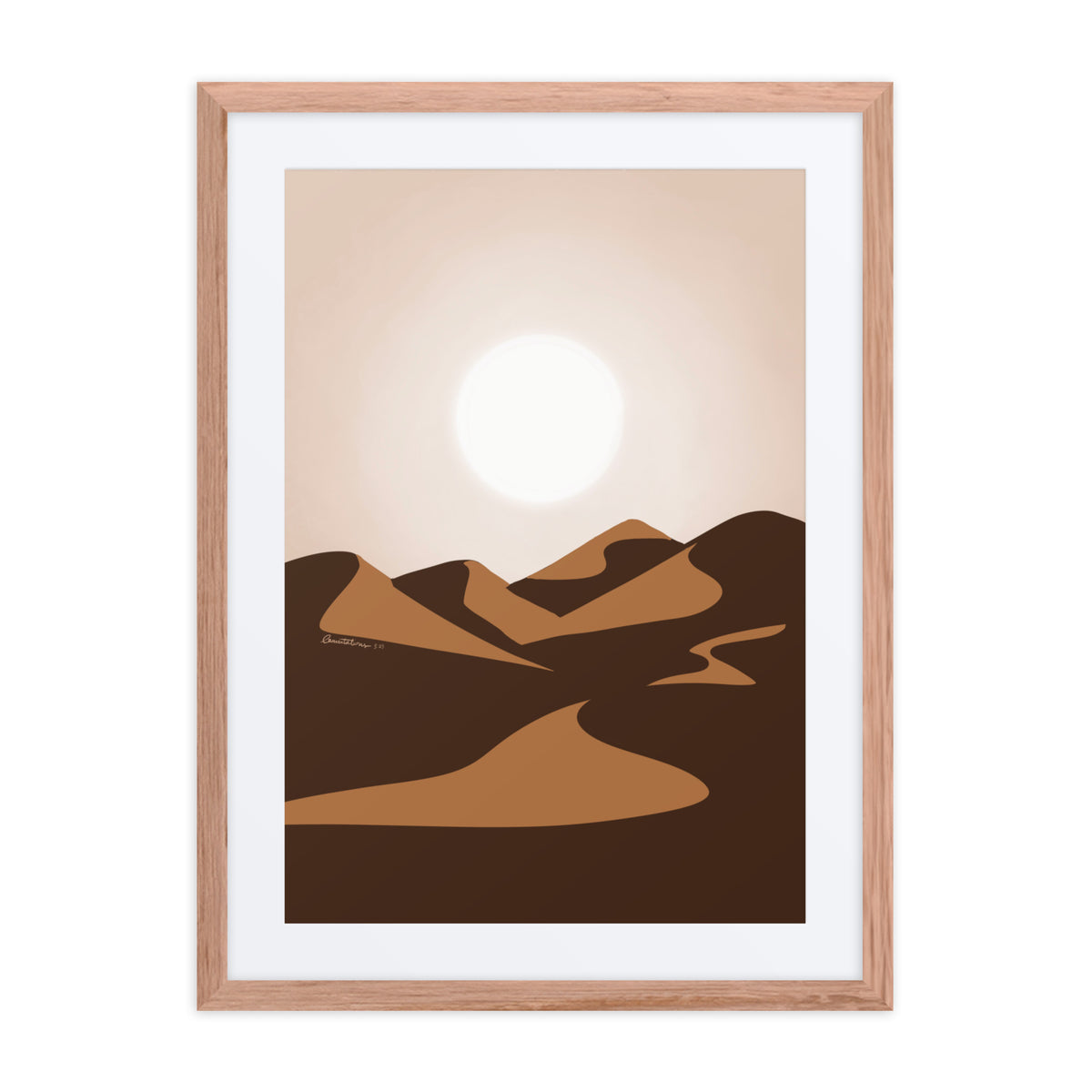 New Every Morning | Desert Sunrise Poster