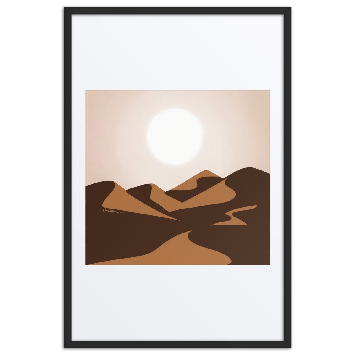 New Every Morning | Desert Sunrise Poster