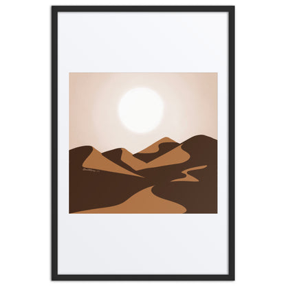 New Every Morning | Desert Sunrise Poster