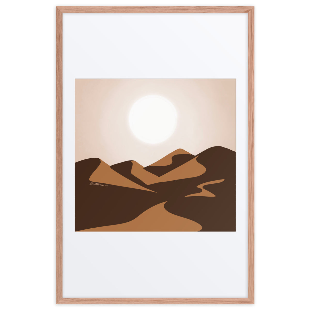 New Every Morning | Desert Sunrise Poster