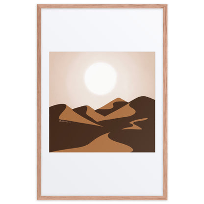New Every Morning | Desert Sunrise Poster