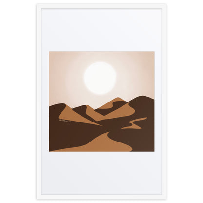 New Every Morning | Desert Sunrise Poster
